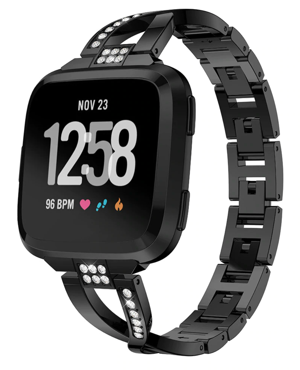 Infinity Stainless Steel Fitbit Versa Band | OzStraps