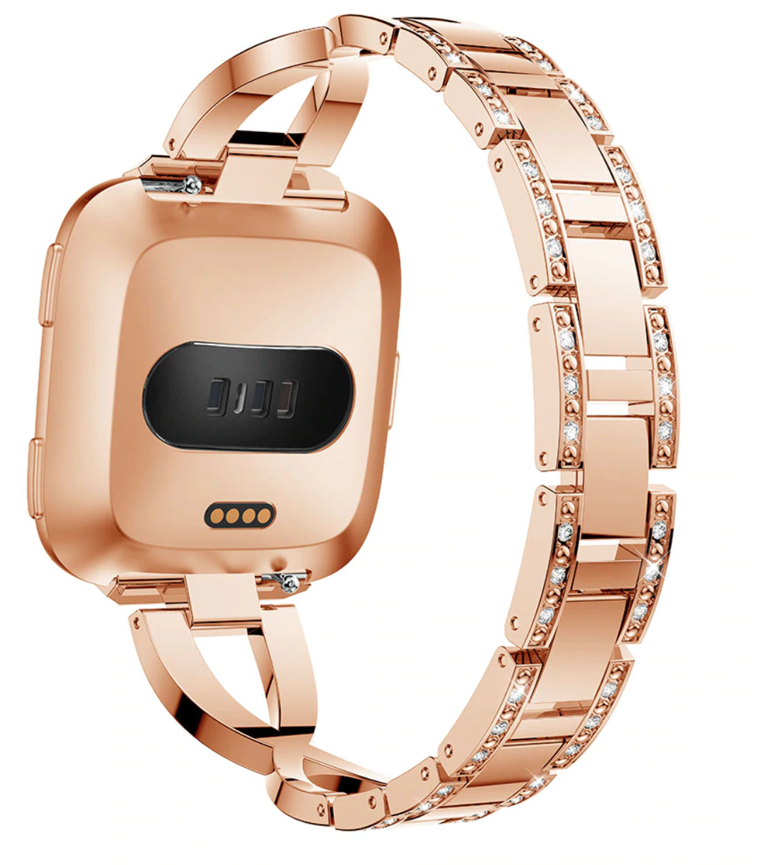 Infinity Stainless Steel Fitbit Versa Band | OzStraps