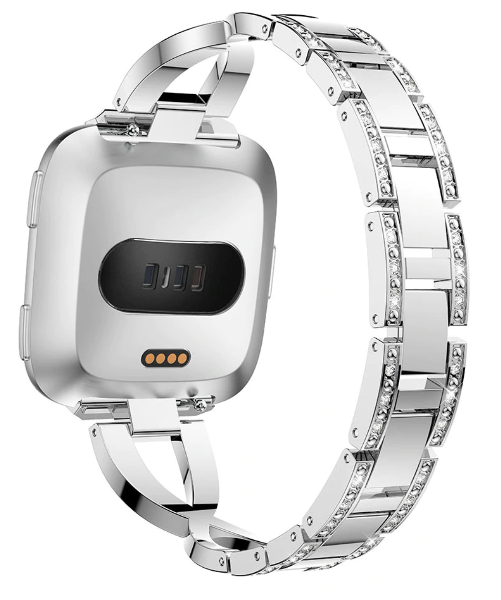 Infinity Stainless Steel Fitbit Versa Band | OzStraps